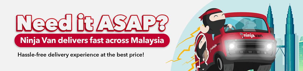 Ninja van hassle free and fast delivery experience across Malaysia