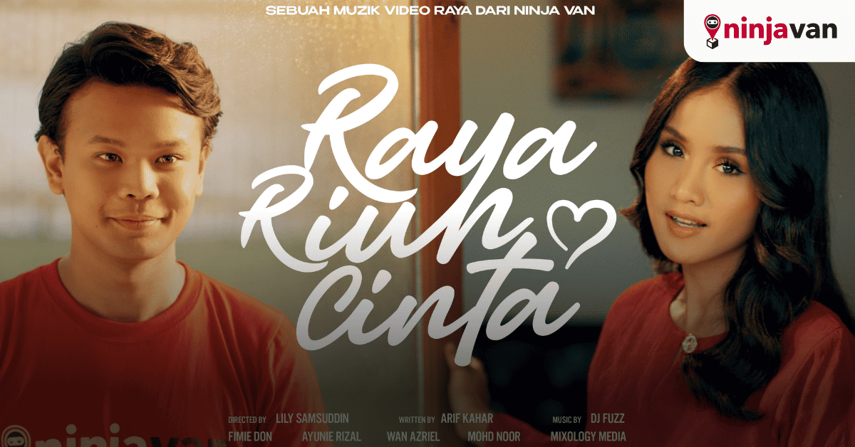 Ninja Van Raya 2024 Raya Riuh Cinta (Official Lyrics)