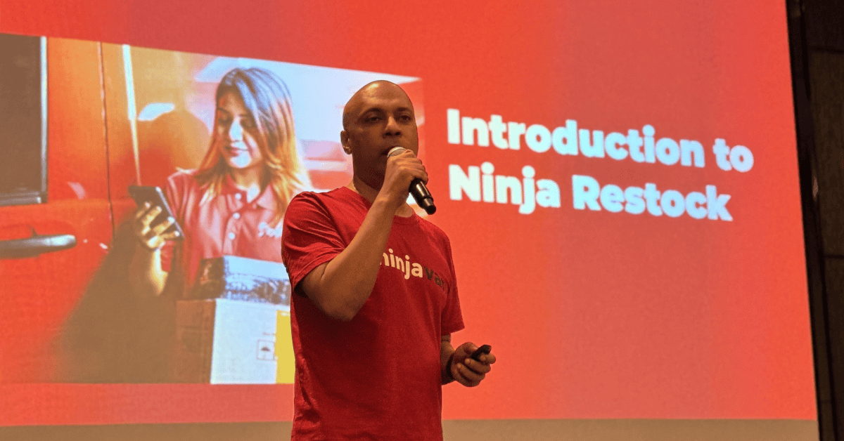 Clarence Fernandez, Head of B2B emphasised how Ninja Restock fills a significant void in B2B deliveries
