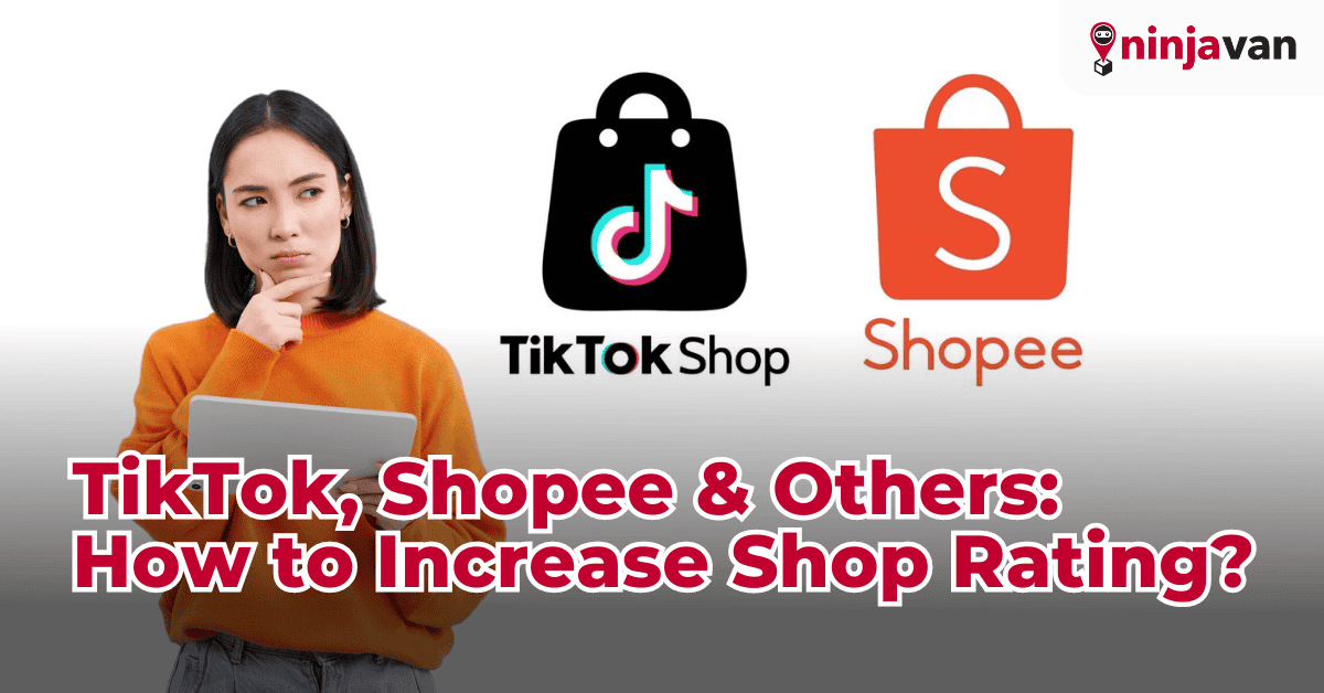 TikTok, Shopee & Others How to Increase Shop Rating