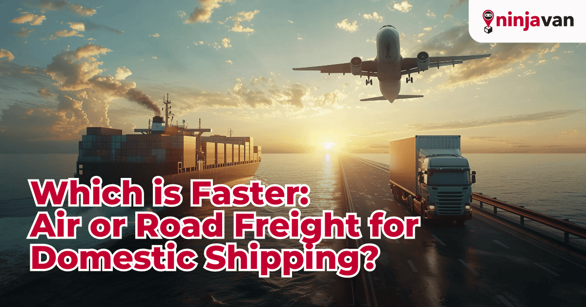 Which is Faster Air or Road Freight for Domestic Shipping