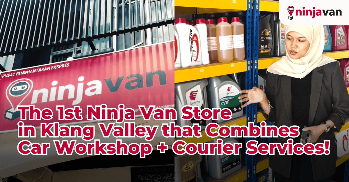 The 1st Ninja Van Store in Klang Valley That Combines Car Workshop + Courier Services! 2