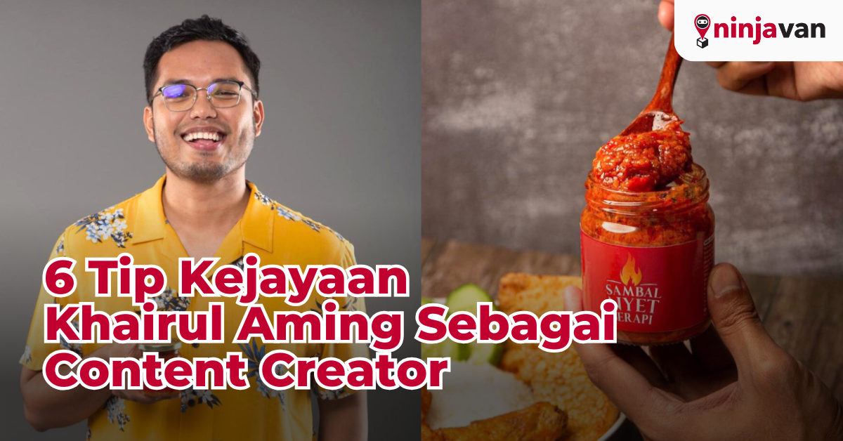 6 Tip Kejayaan Khairul Aming Sebagai Content Creator