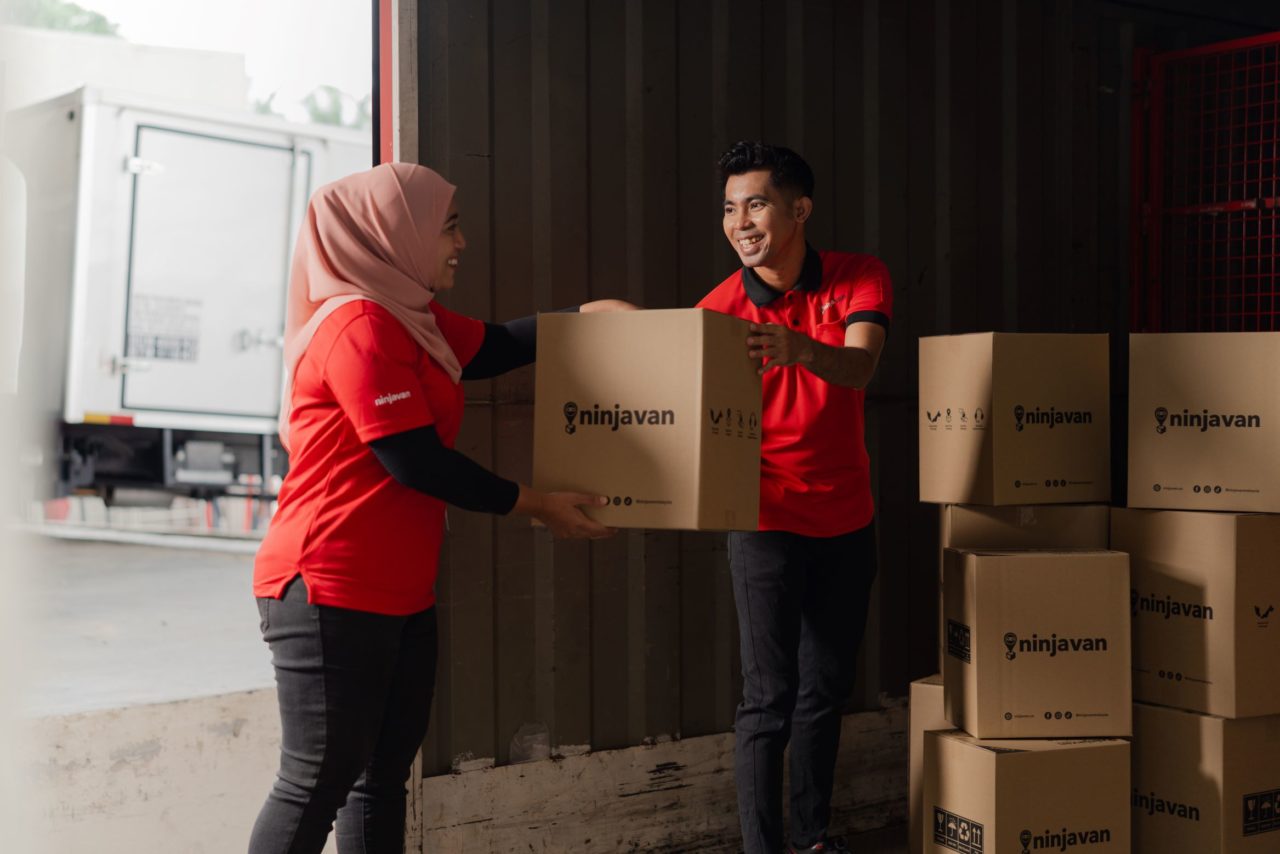 Ninja Van delivery service ensuring efficient inventory replenishment for businesses in Malaysia.