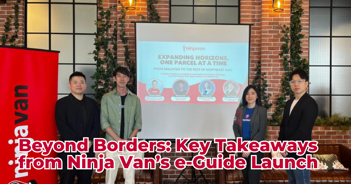 Key insights from Ninja Van’s e-Guide launch, featuring expert strategies to help SMEs expand successfully across Southeast Asia.