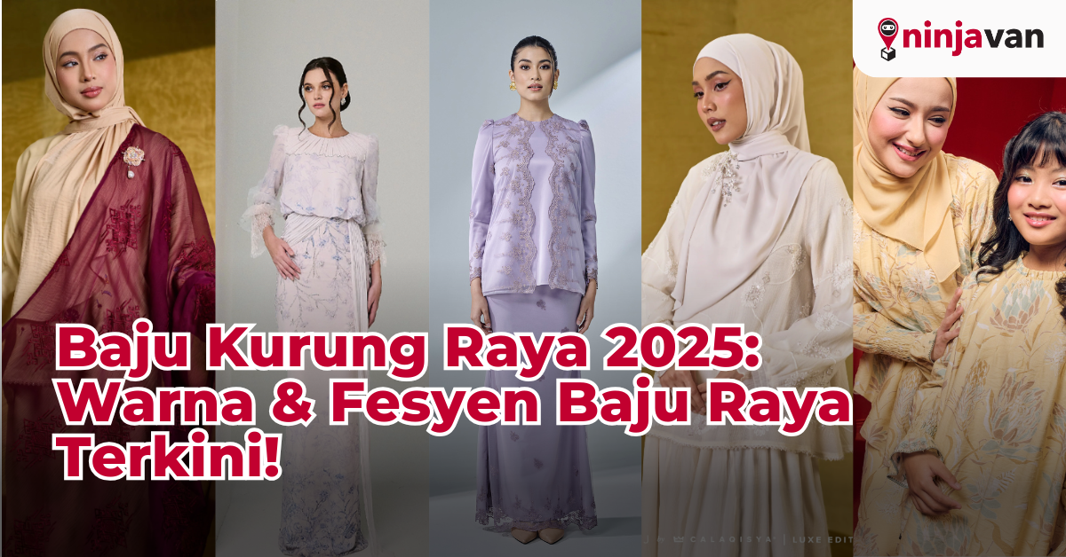 Baju Kurung Raya 2025 Warna & Fesyen Baju Raya Terkini!