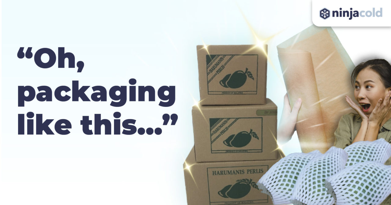 packaging guideline to send harum parcel via courier delivery cold chain logistics malaysia