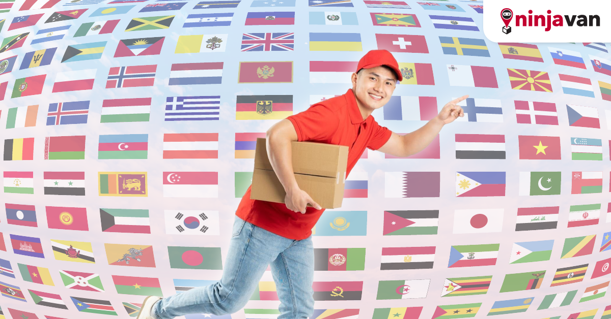 cheap international shipping in Malaysia to singapore australia japan and more global and overseas destination with ninja van international delivery