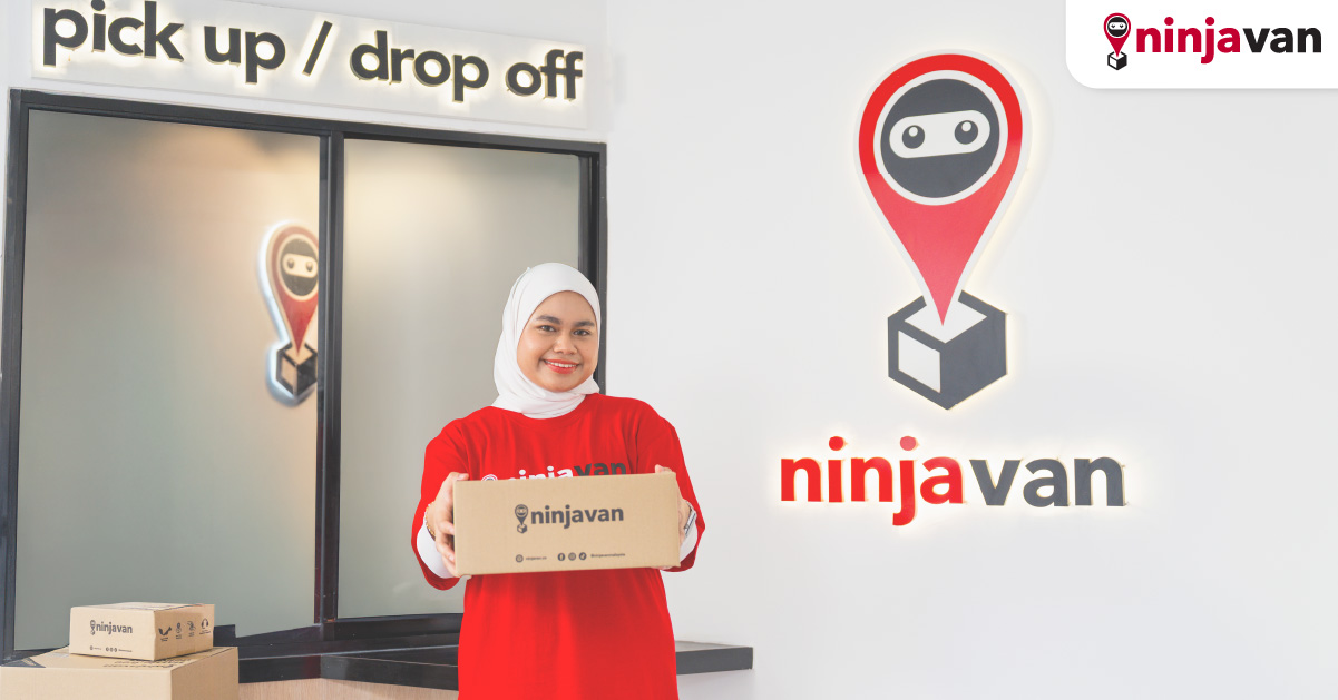 sending parcels for overseas and international delivery from malaysia is easy with ninja van, just drop Off in 5 Minutes at 135+ Ninja Points nationwide