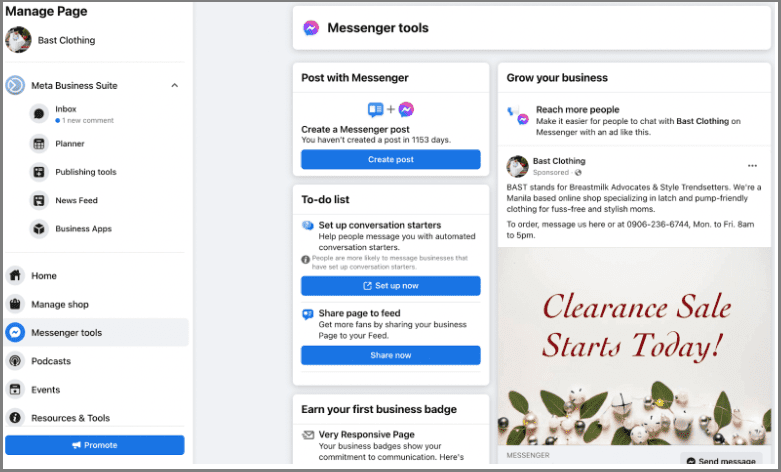 Fb Messenger Tools