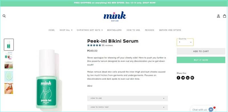 Mink Ph serum