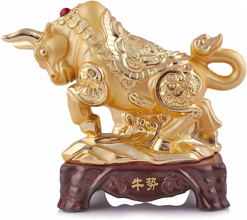 Feng Shui Ox Statue