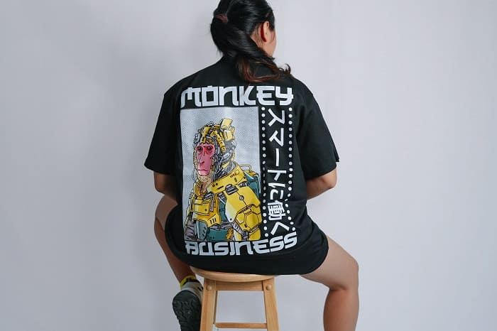 DWCS Product Monkey Black