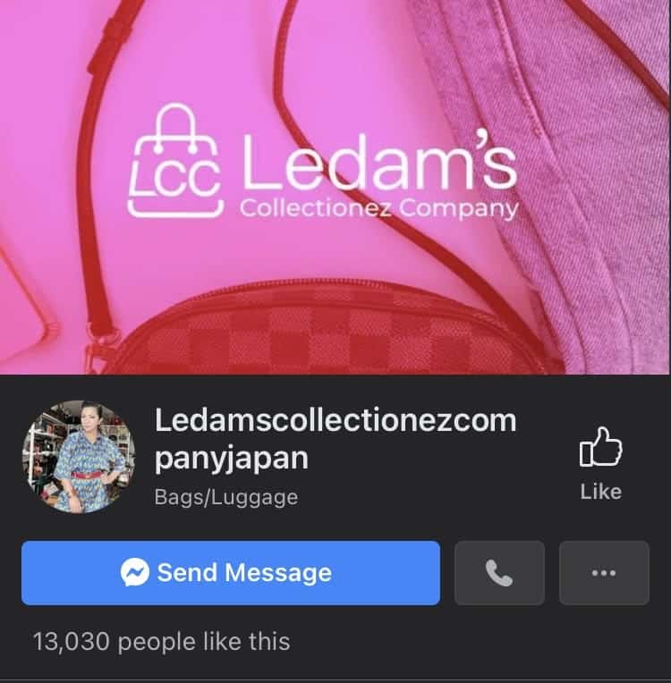 Ledam's live selling