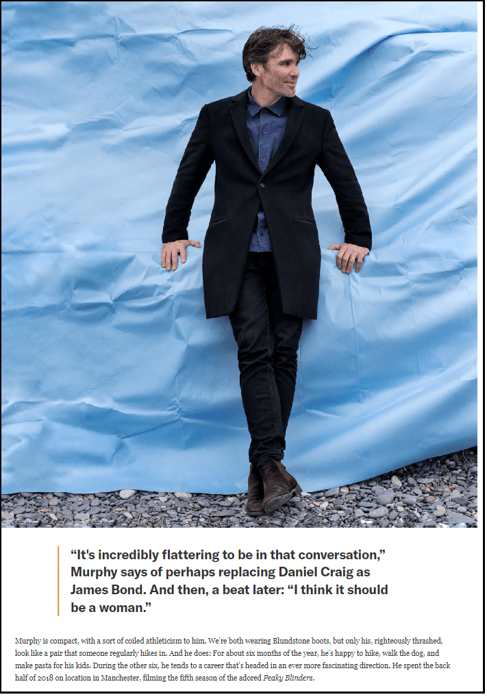 GQ Magazine pull quote