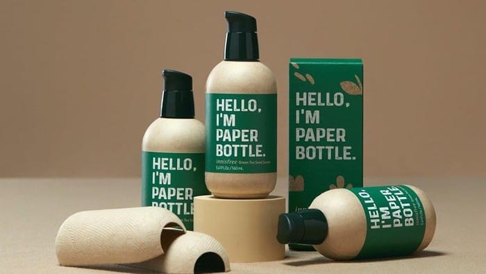 Innisfree recycled packaging