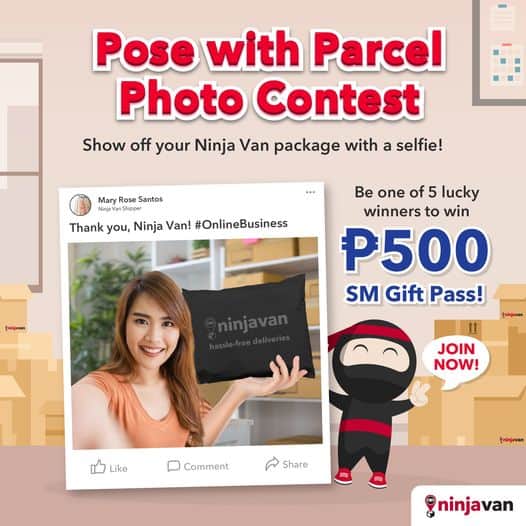 Pose And Post Ninja Van photo contest
